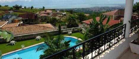 Vue depuis le balcon