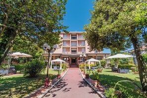 Fassade der Unterkunft