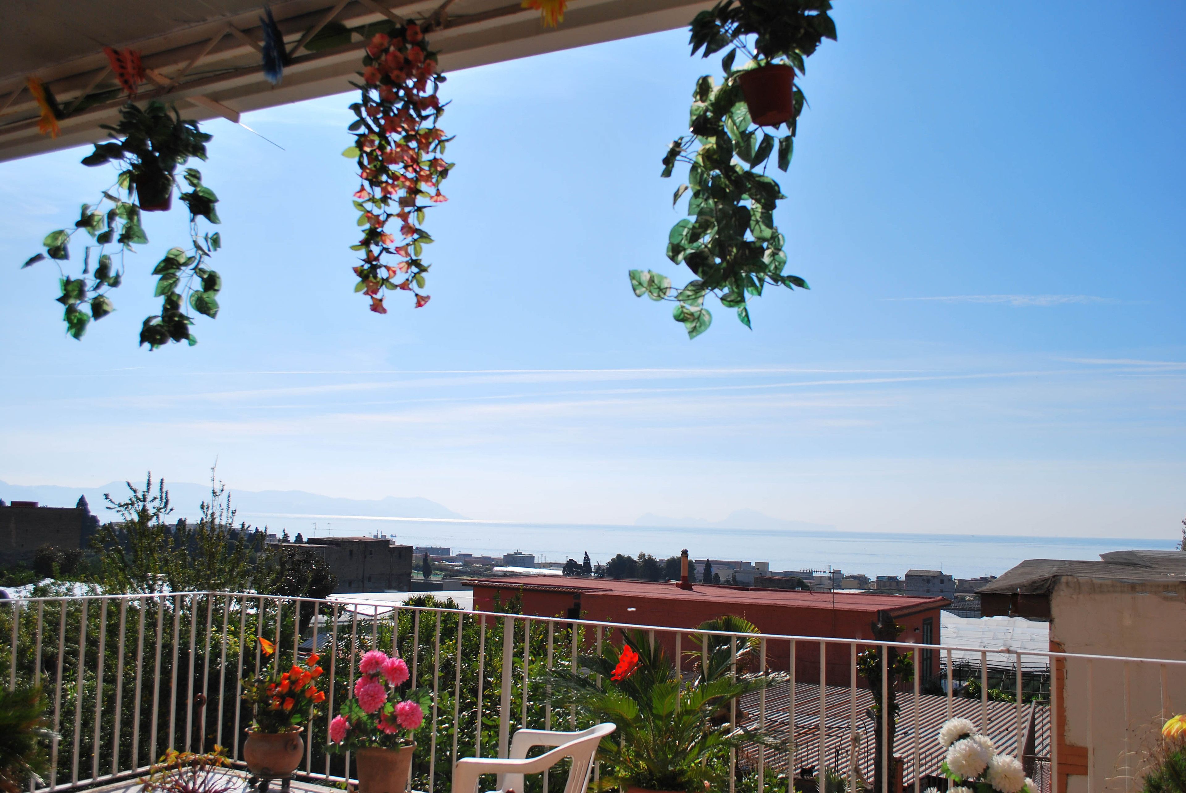 Vue depuis le balcon