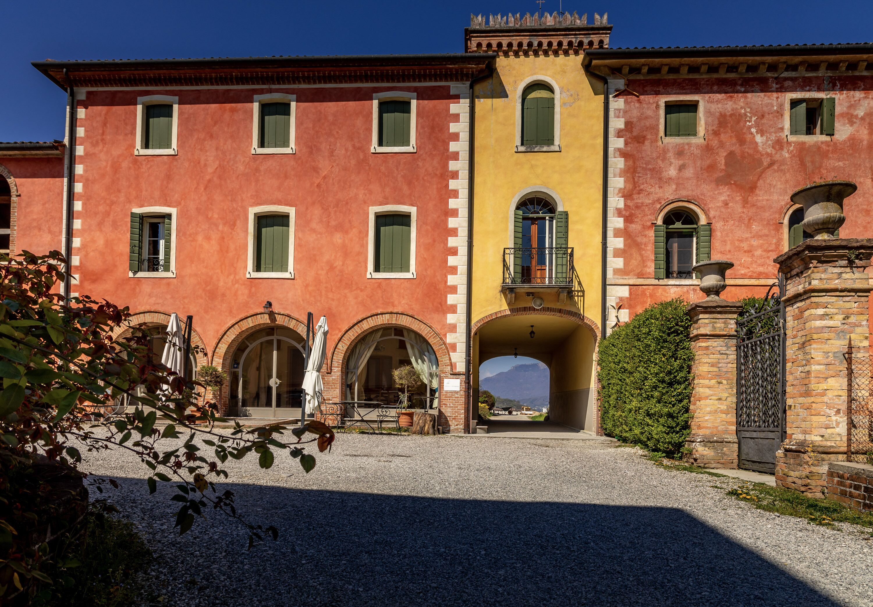 Fassade der Unterkunft