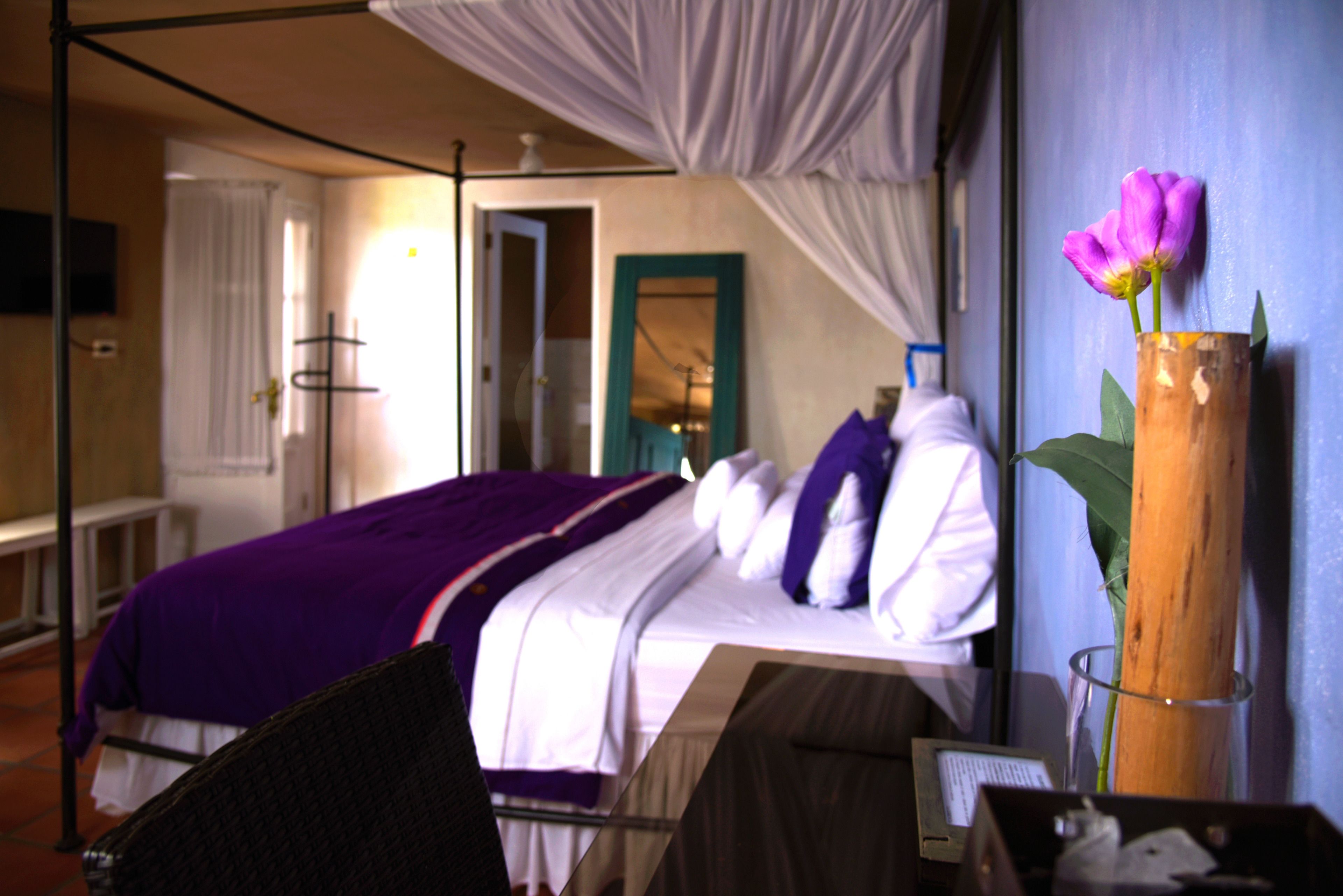 Pillow-top beds, free WiFi, bed sheets