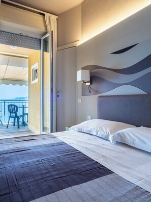 Panoramic Double Room, Sea View | Minibar, in-room safe, desk, free WiFi - Hotel il Nido (Lerici)