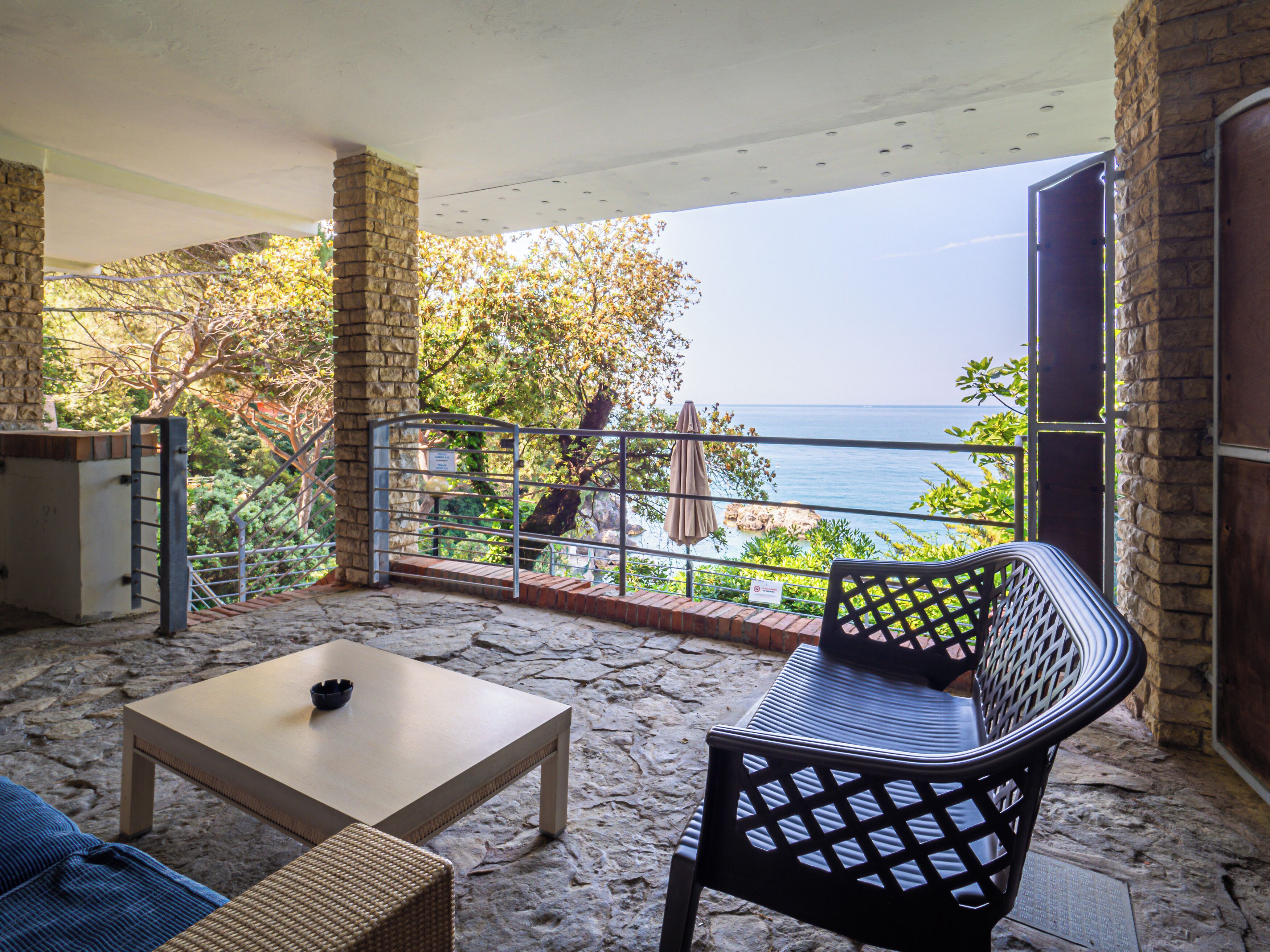 Dobbeltrom – panorama, sjøutsikt | Terrasse/patio