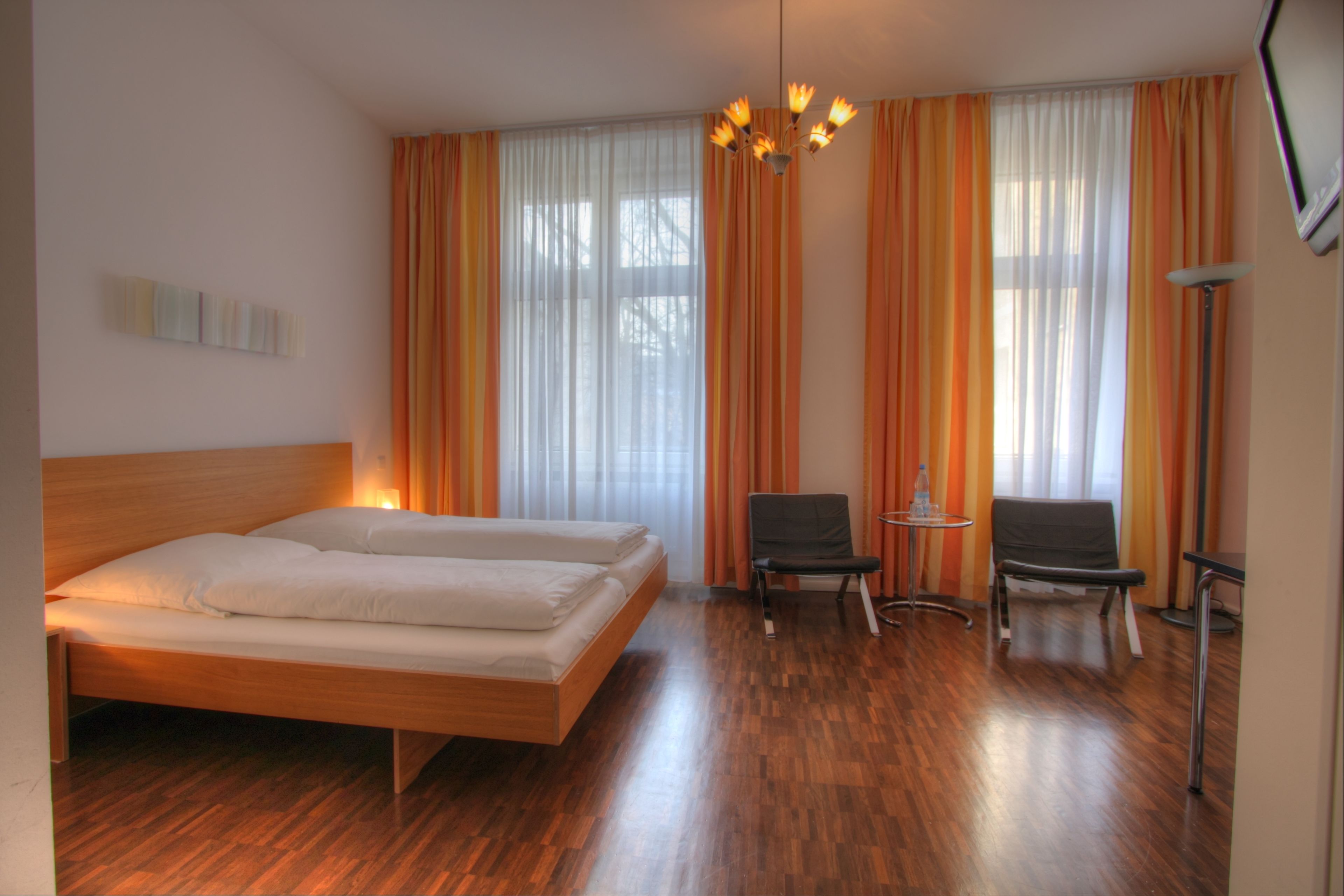 comfort double room | hypo-allergenic bedding, blackout curtains, free wifi, bed sheets