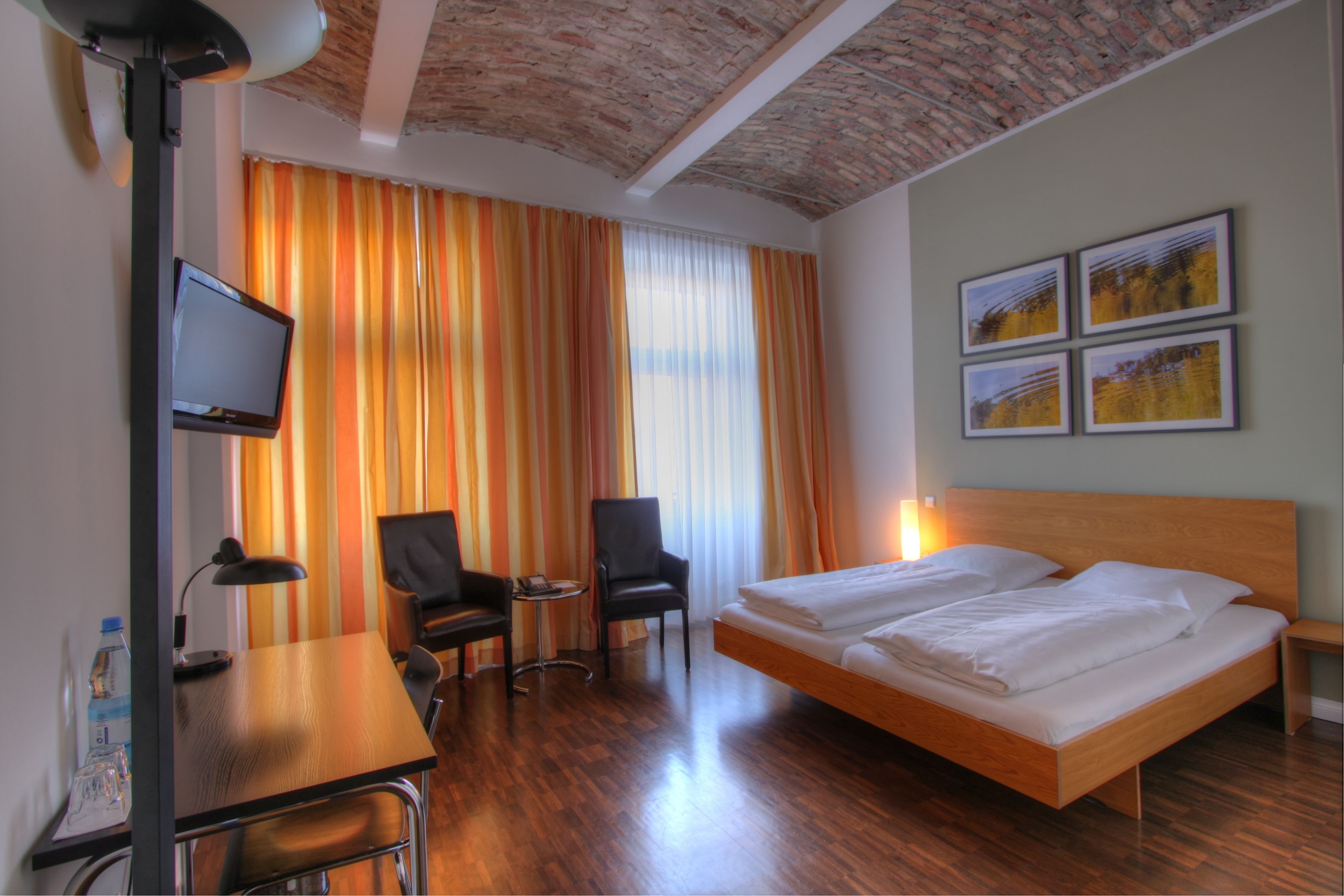 comfort double room | hypo-allergenic bedding, blackout curtains, free wifi, bed sheets