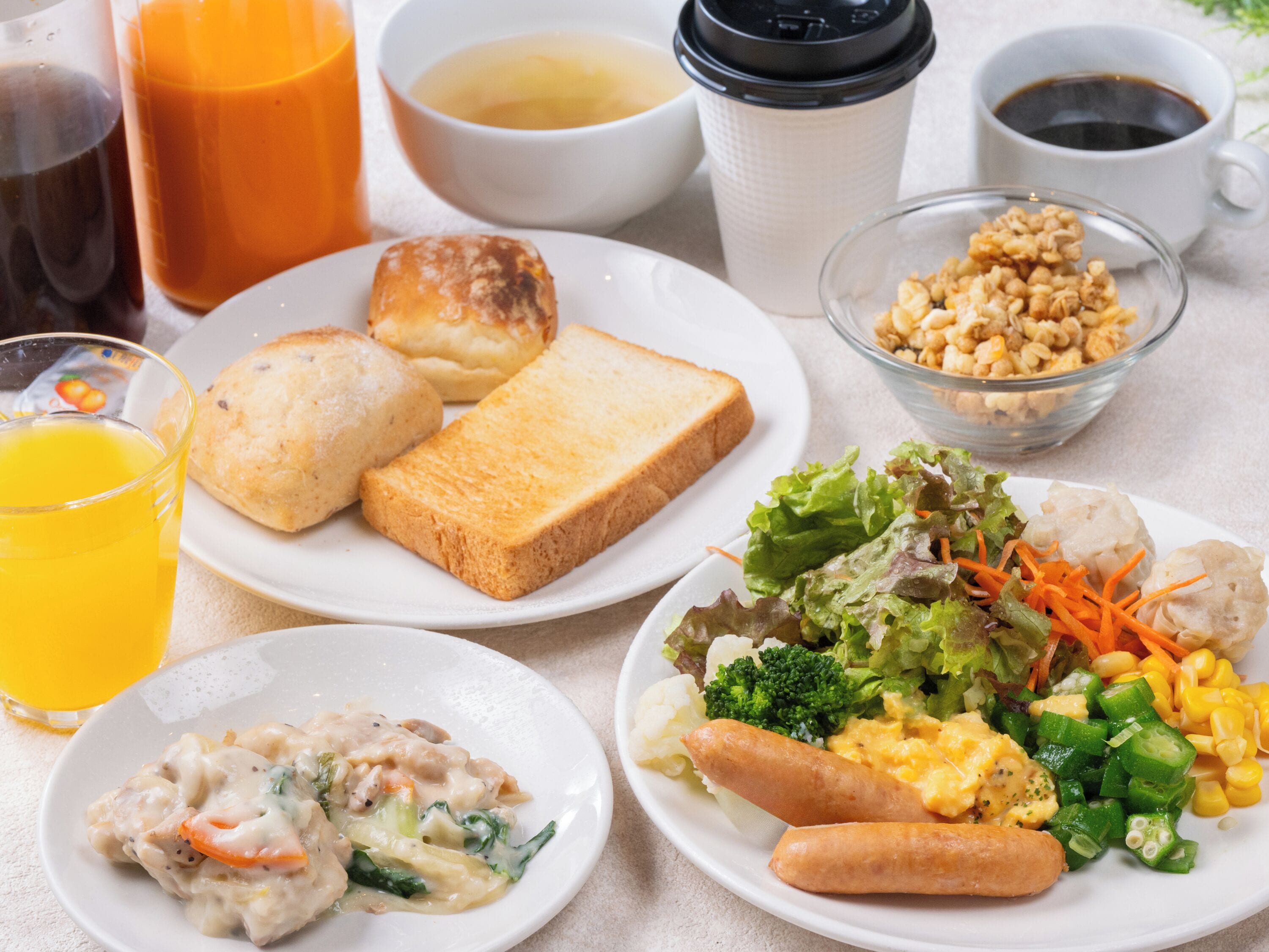 Breakfast buffet