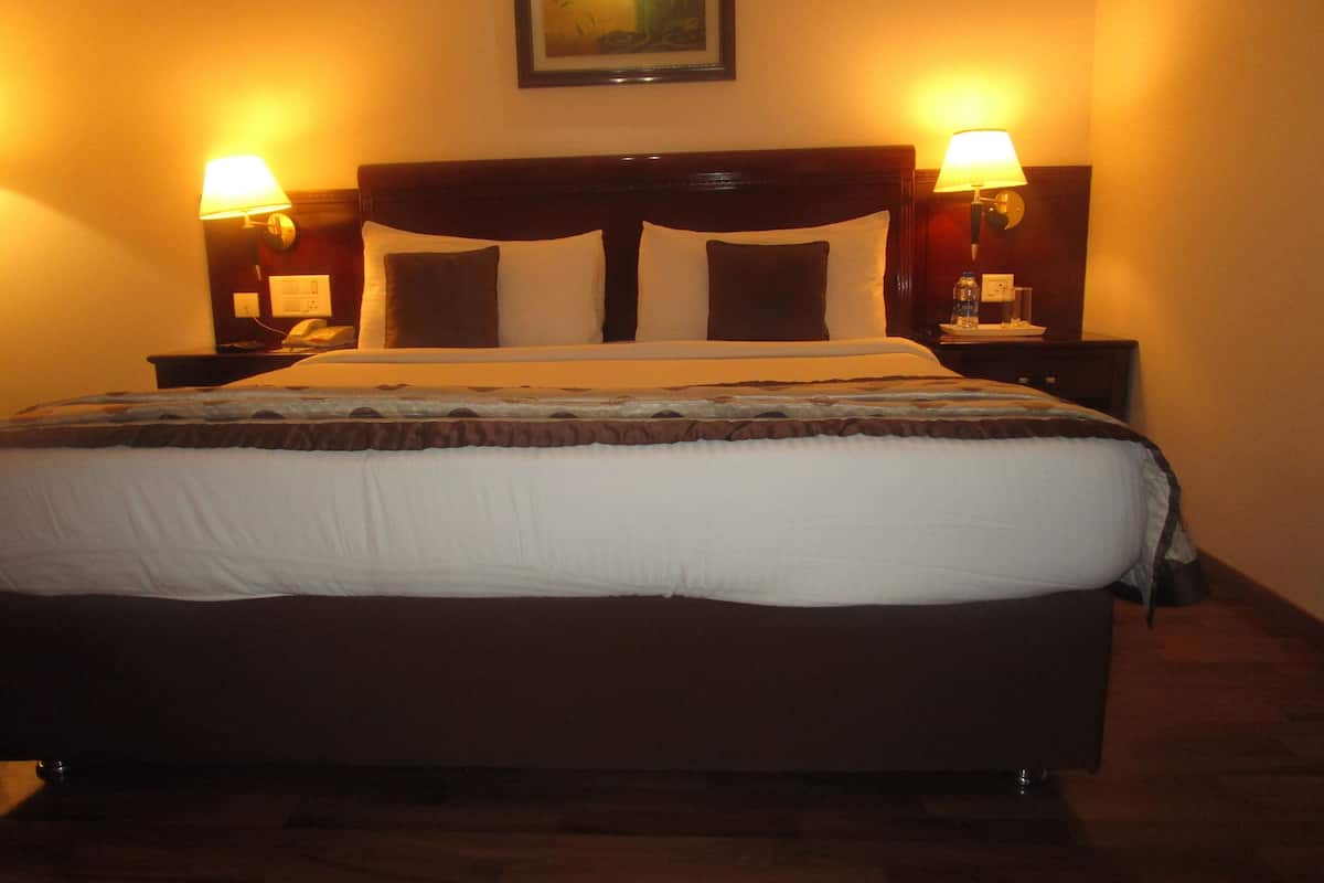 premium bedding, down duvets, minibar, in-room safe