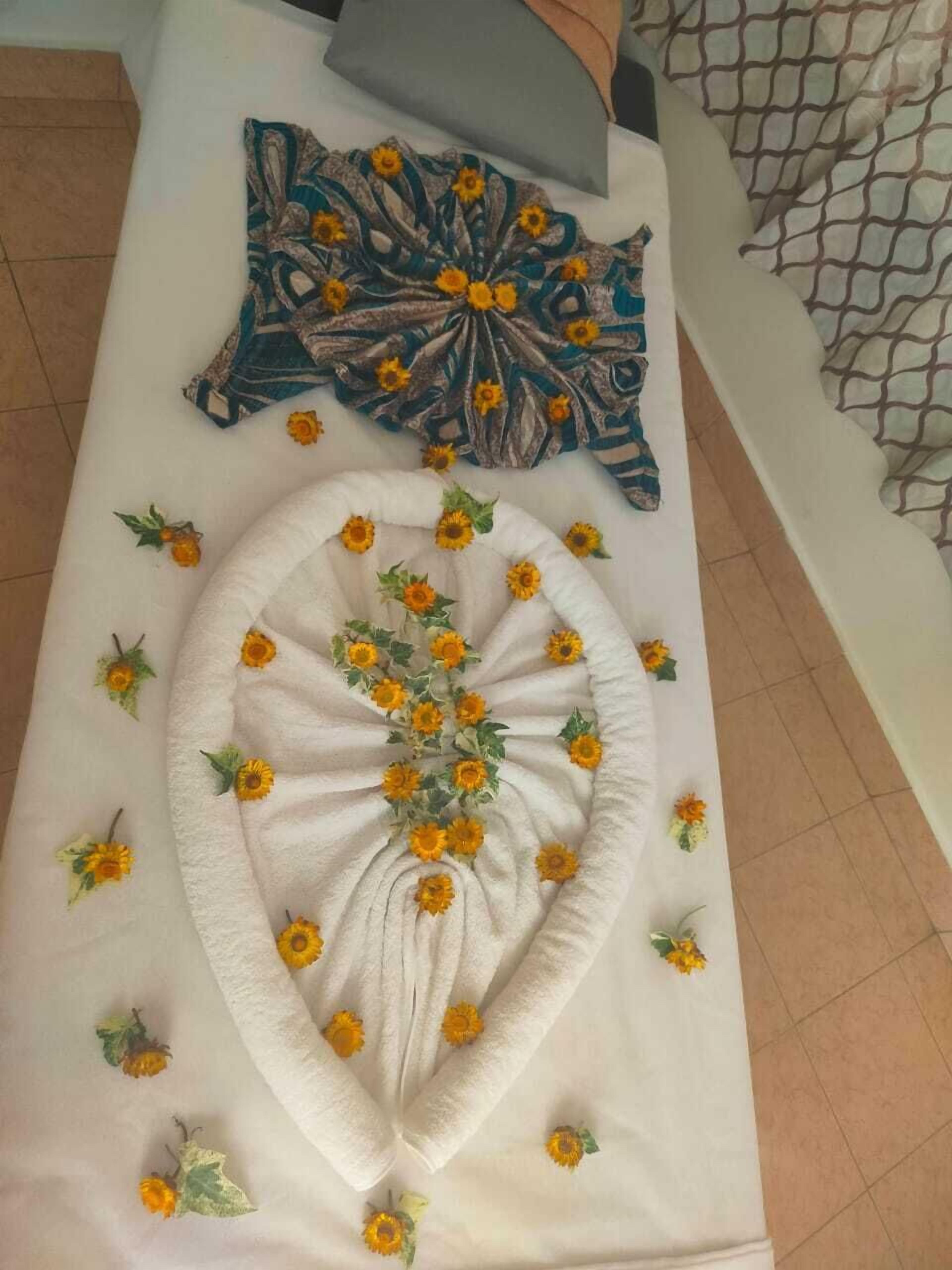 couples treatment room(s), steam room, body treatments, aromatherapy