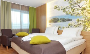 Blackout drapes, free WiFi, bed sheets, wheelchair access
