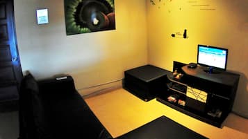 Coin salon dans le hall