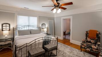 Suite, 1 King Bed (Savannah Suite) | Desk, laptop workspace, blackout curtains, iron/ironing board