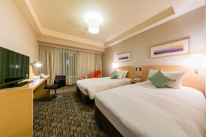 Premium bedding, down comforters, individually decorated - Hotel Resol Trinity Sapporo (Sapporo)