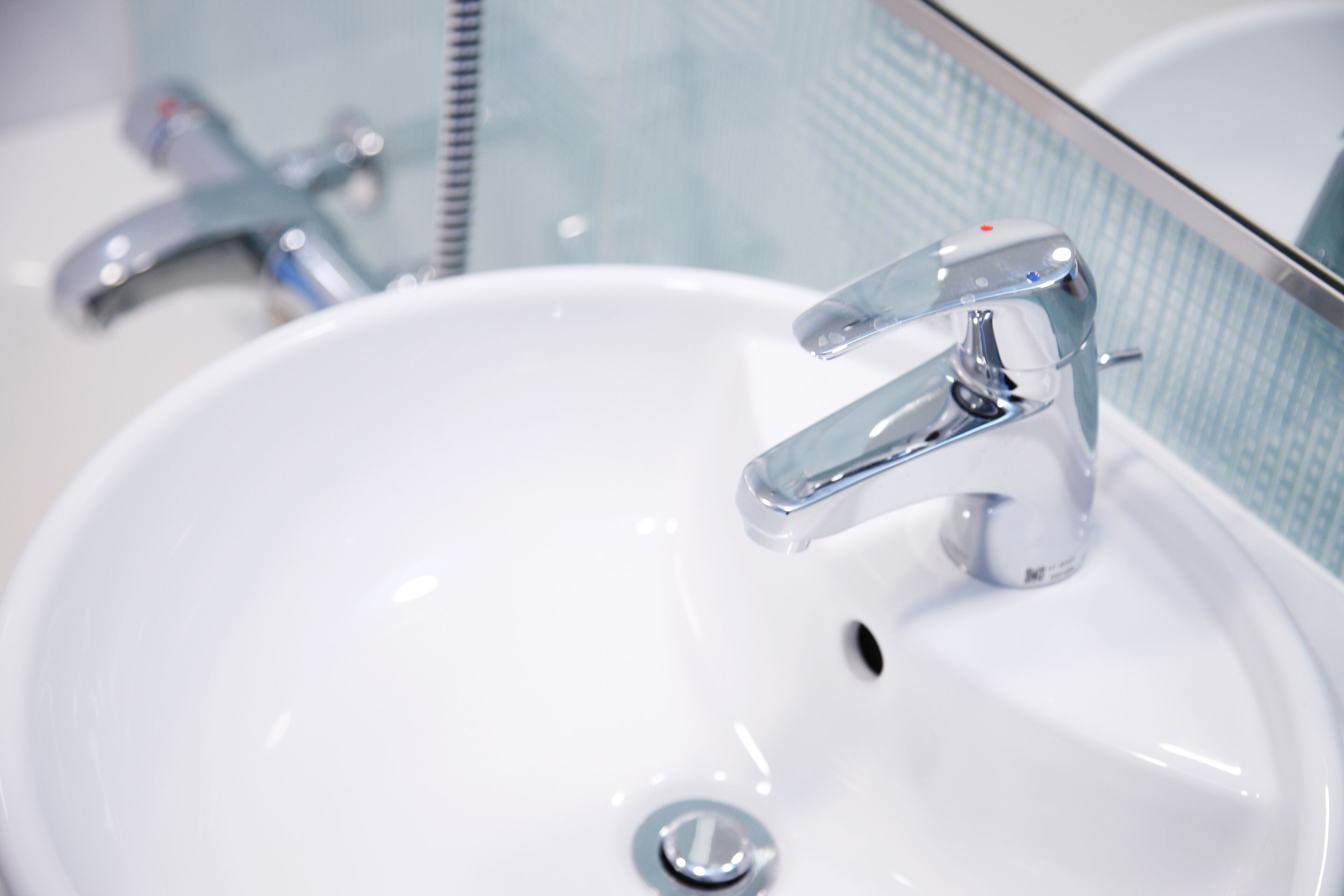 Combined shower/tub, eco-friendly toiletries, hair dryer, slippers