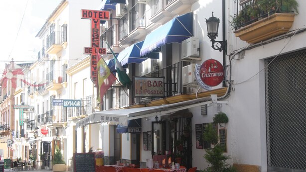 Property entrance - Hotel Virgen de los Reyes (Ronda)