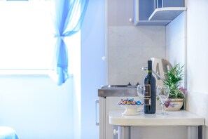 Studio, 1 Double Bed, City View | Private kitchenette | Fridge - Studio Apartments Stradun (Dubrovnik)