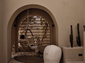 Lobby sitting area - NAUMA PAROS Design Boutique Hotel-Adults Only (Paros)