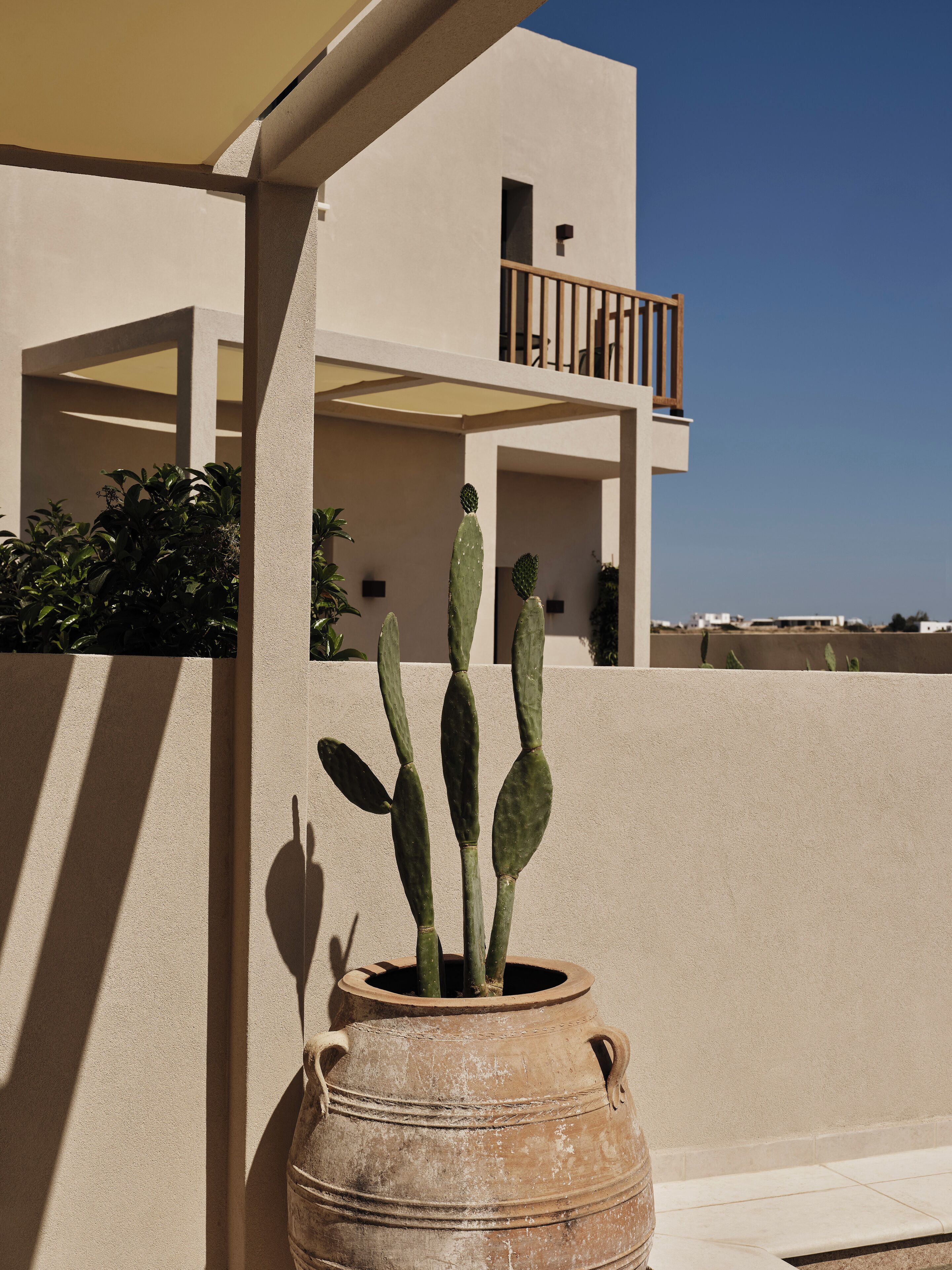 open plan suite with private pool | view from room