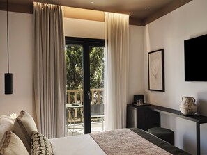 Comfort Room with Balcony | View from room - NAUMA PAROS Design Boutique Hotel-Adults Only (Paros)