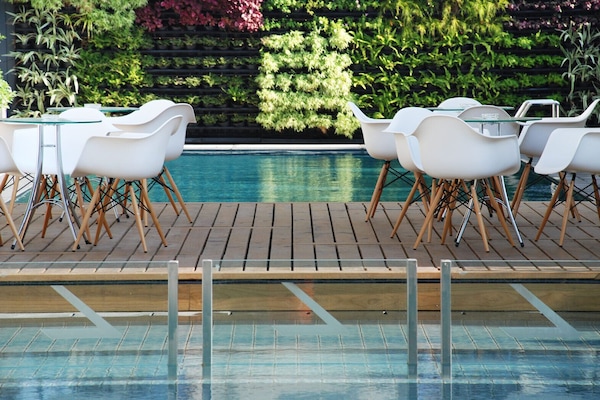 3 piscinas al aire libre, sillones reclinables de piscina