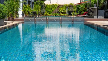 Double or Twin Room with Swimming Pool Access | Premium bedding, minibar, in-room safe, individually decorated