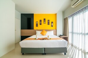 Premium bedding, minibar, in-room safe, individually decorated