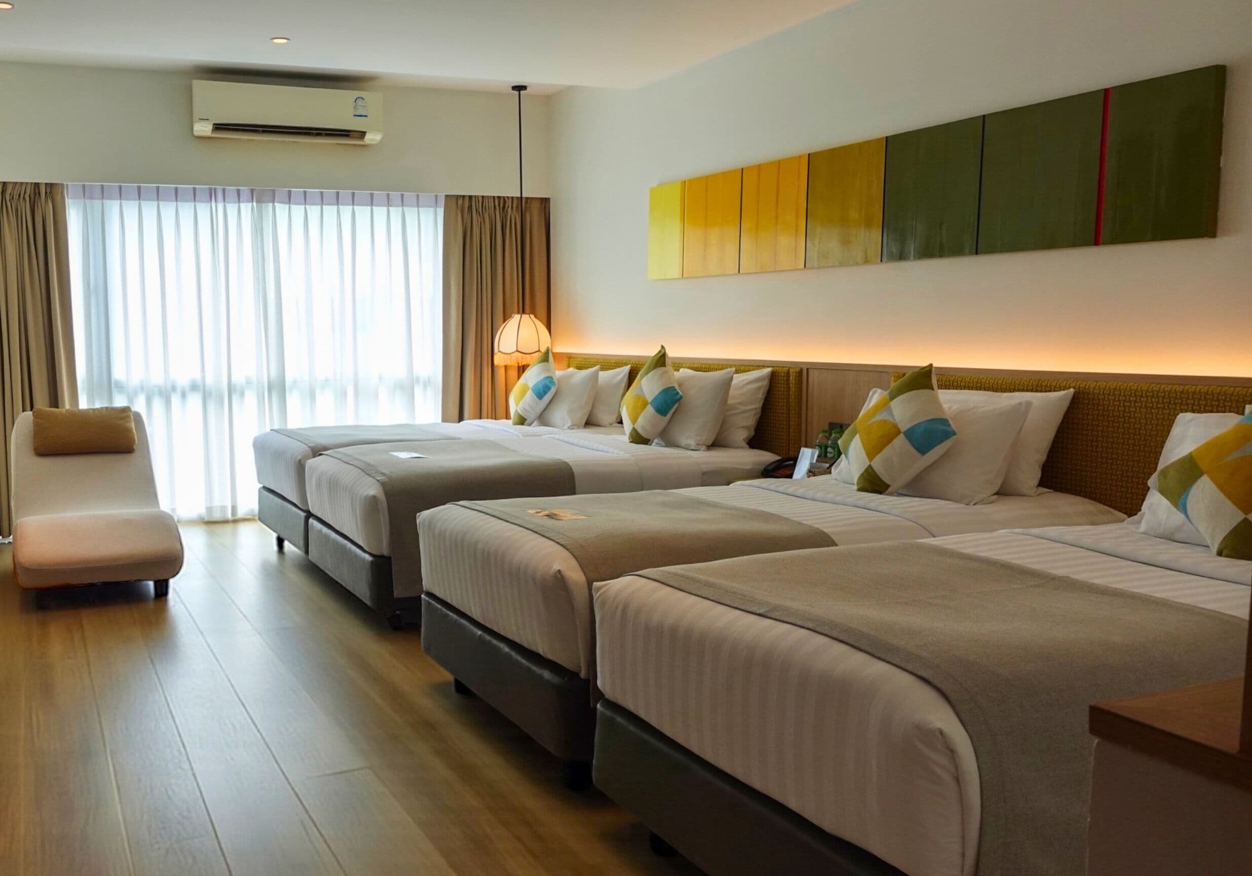 ห้องแฟมิลี่สำหรับสี่ท่าน | เครื่องนอนระดับพรีเมียม, มินิบาร์, ตู้นิรภัยในห้องพัก