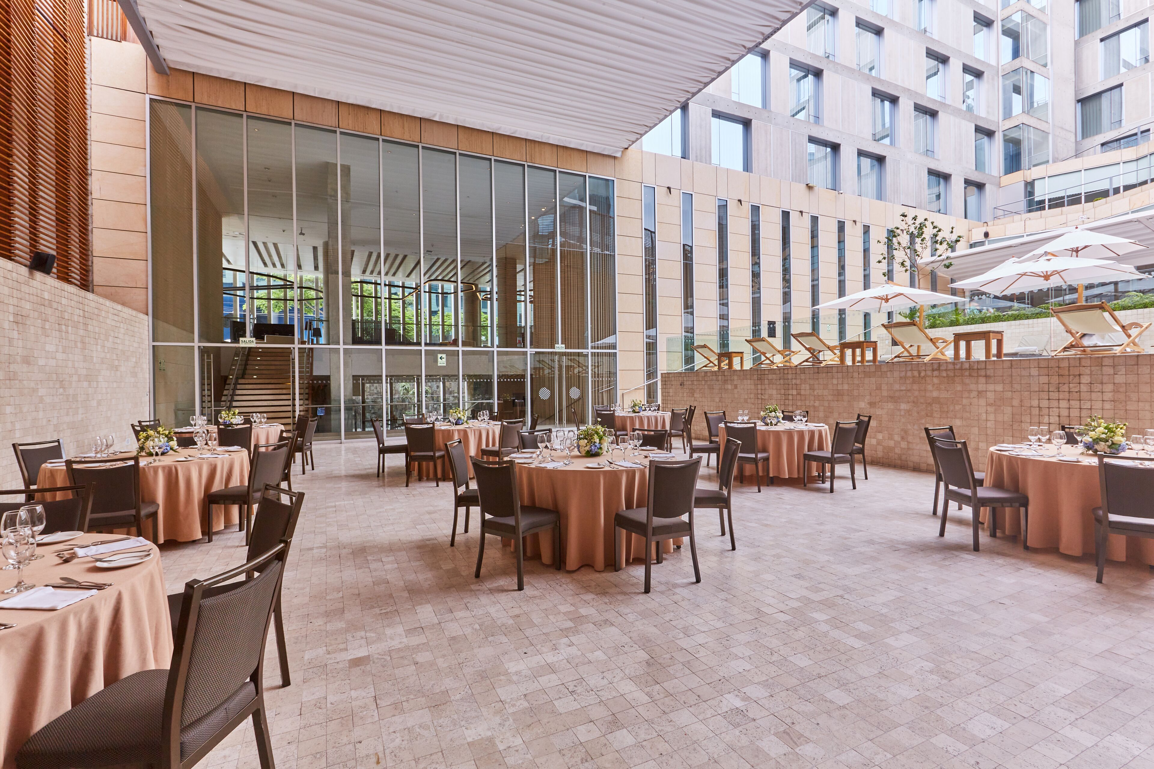 Área para eventos al aire libre