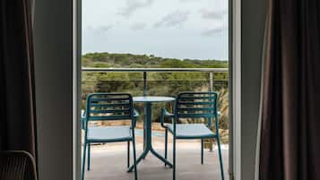 Uitzicht vanaf balkon
