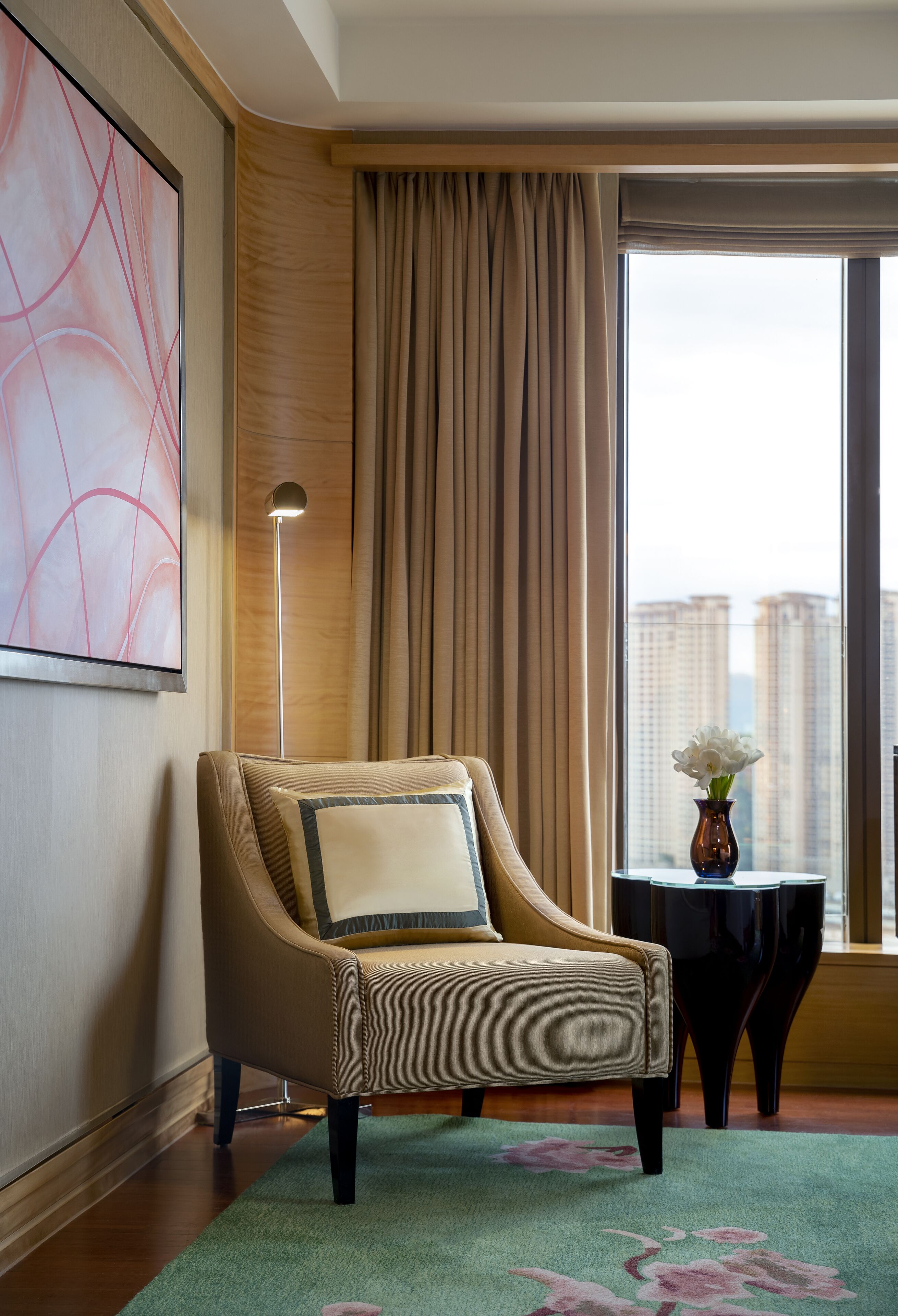 free minibar, in-room safe, desk, soundproofing