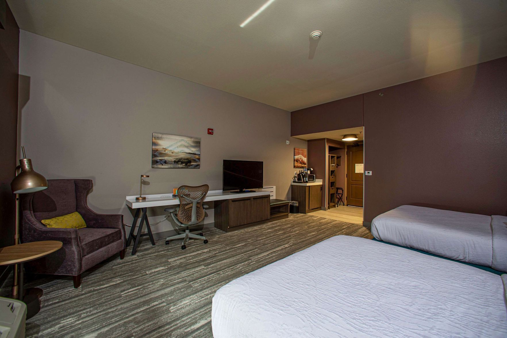 In-room safe, desk, iron/ironing board, free cots/infant beds
