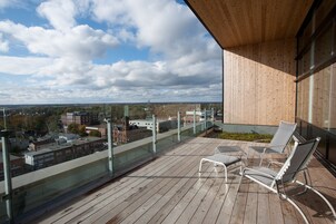 Premium bedding, down duvets, pillow-top beds, in-room safe