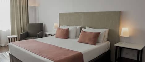 Minibar, in-room safe, desk, blackout curtains