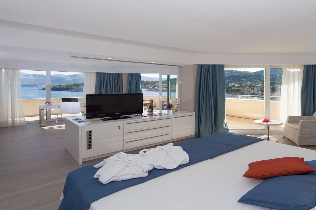 Imperial Suite, Terrace, Sea View | 1 bedroom, minibar, in-room safe, desk