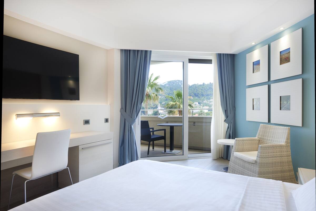 Minibar, in-room safe, desk, blackout drapes