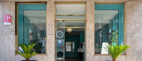 Fassade der Unterkunft