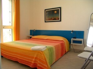 Apartment mit Terrasse Pax 4 | Babybetten, kostenloses WLAN