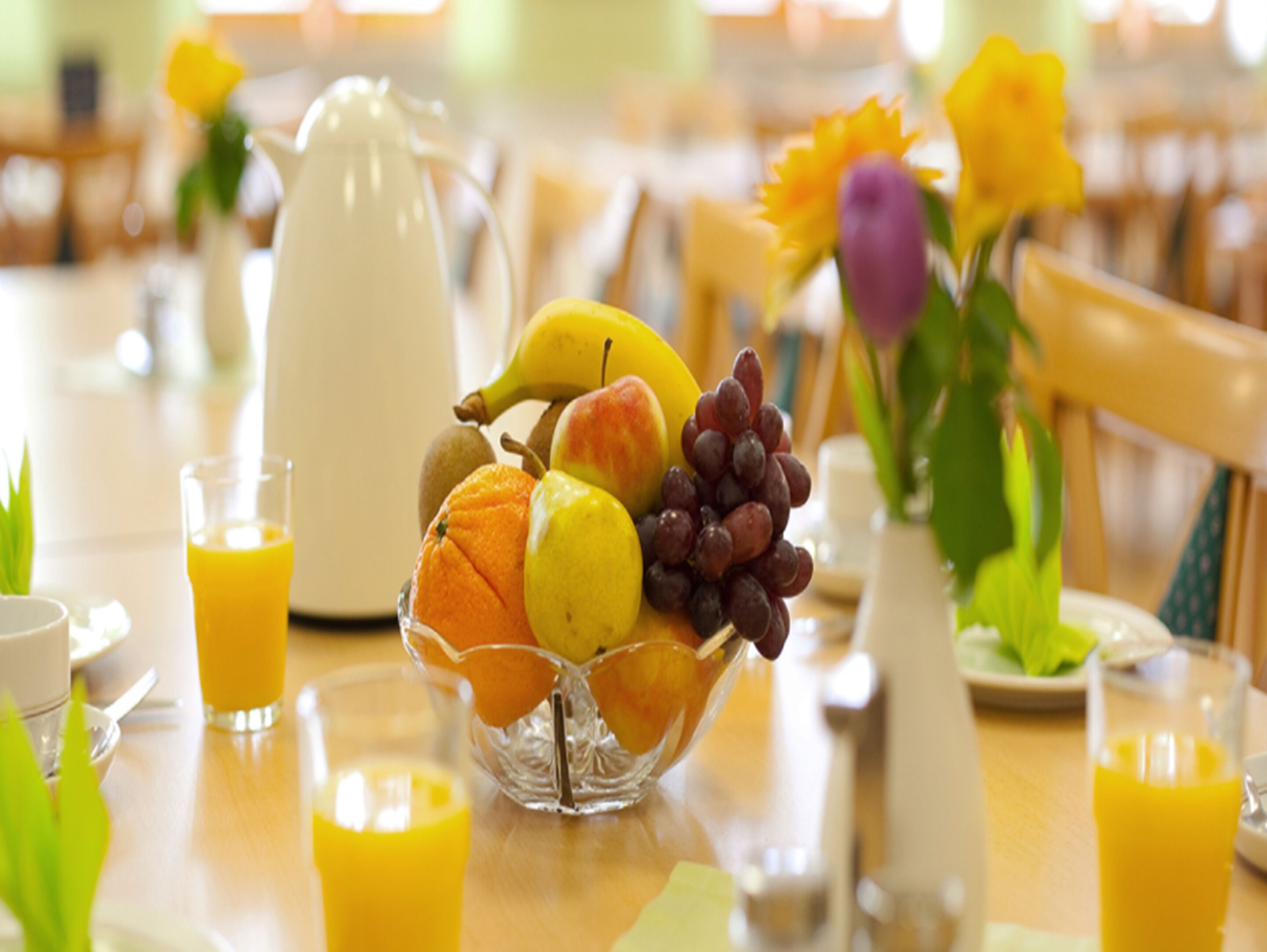 Tägliches inbegriffenes Frühstücksbuffet