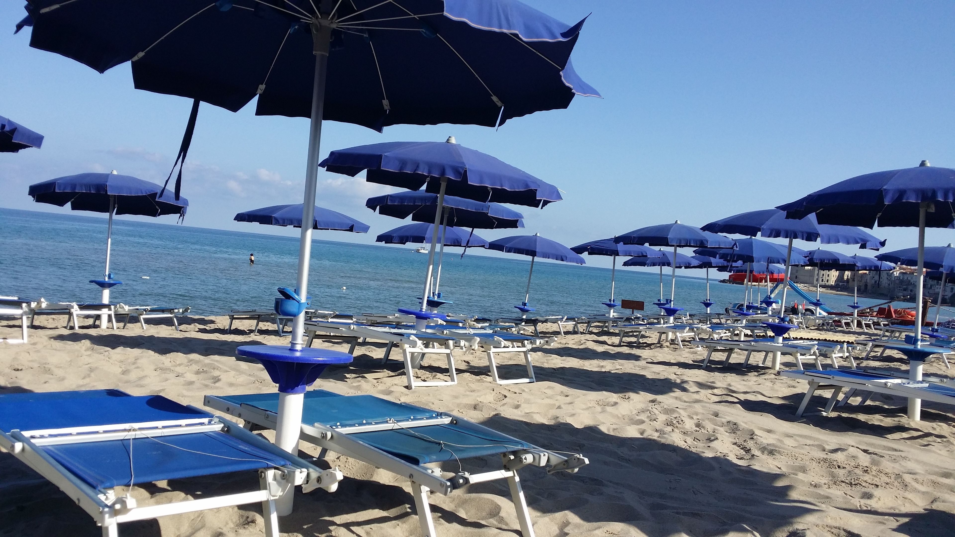 on the beach, white sand