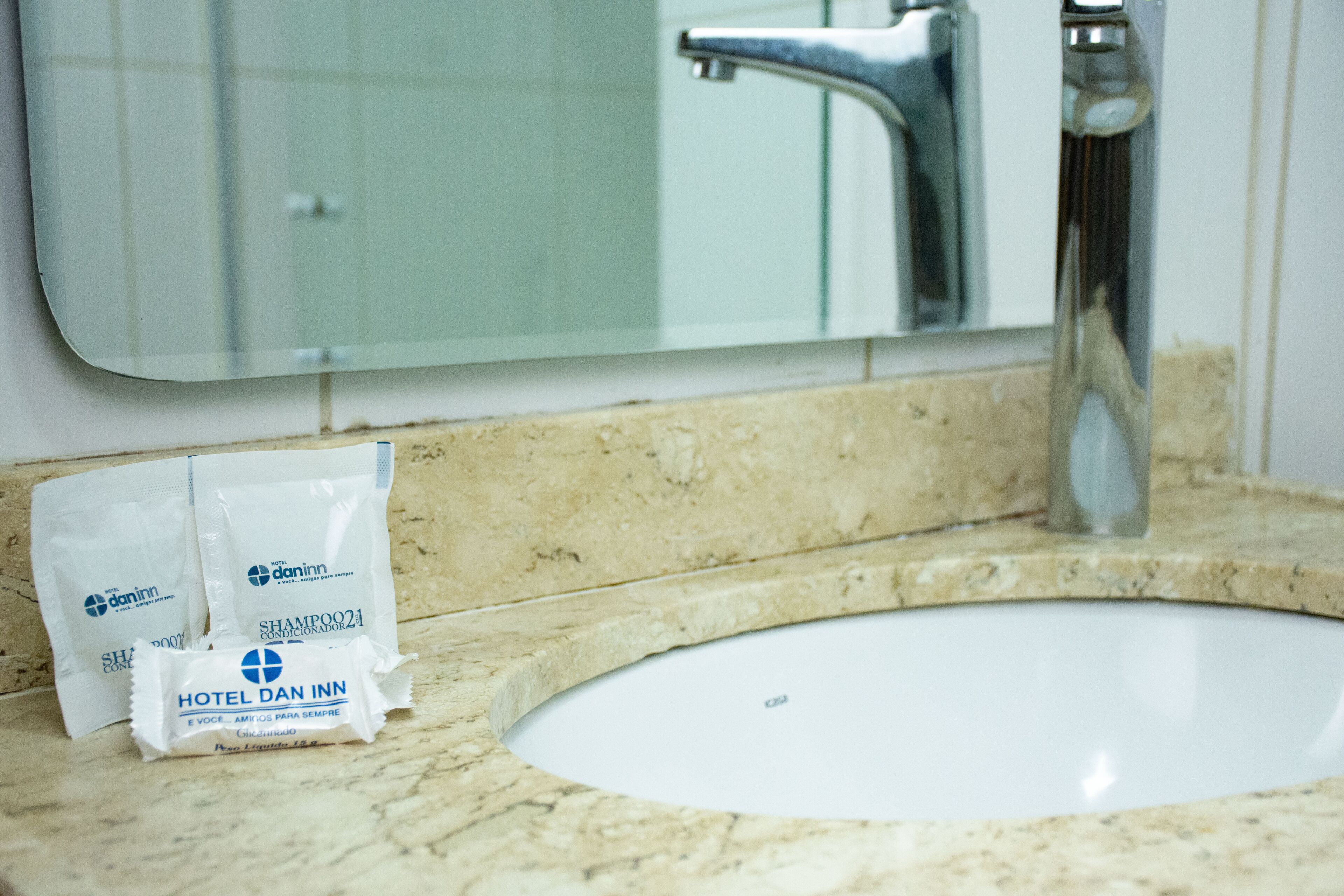 free toiletries, towels, soap, shampoo