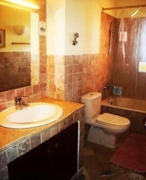 Appartement, 1 chambre, cuisine, vue port | Salle de bain