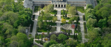 Landuitzicht vanuit accommodatie