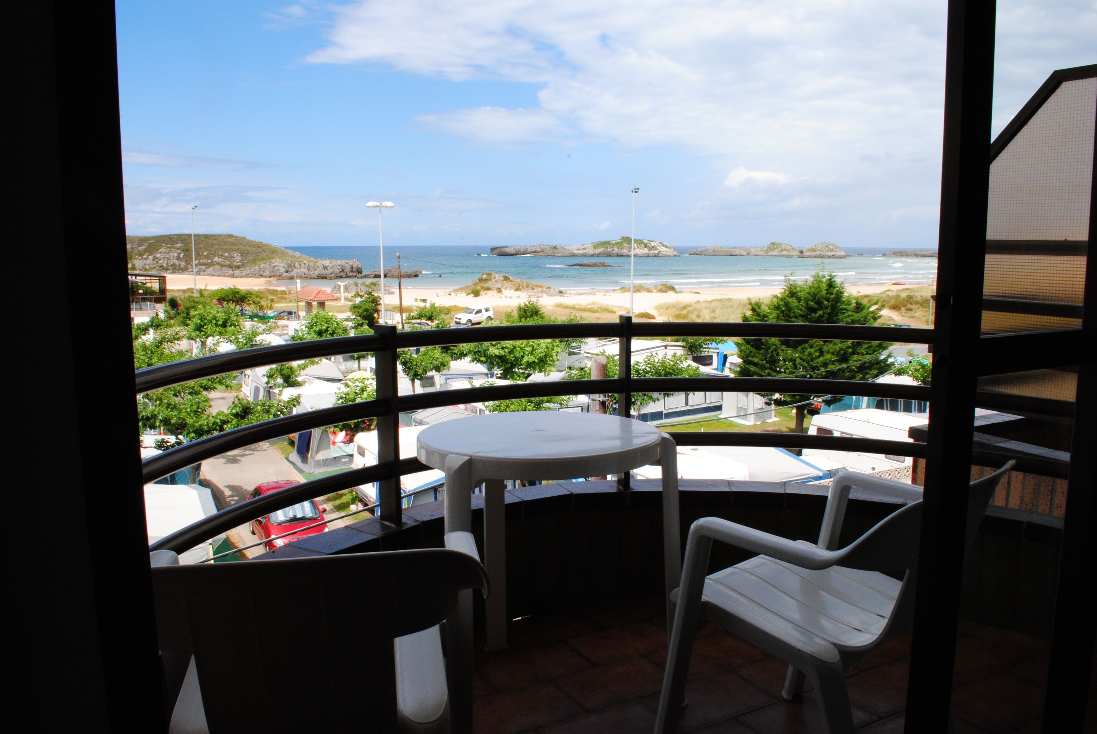 Beach nearby, white sand