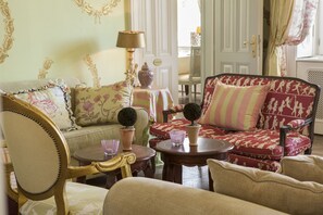 Sitteområde i lobbyen