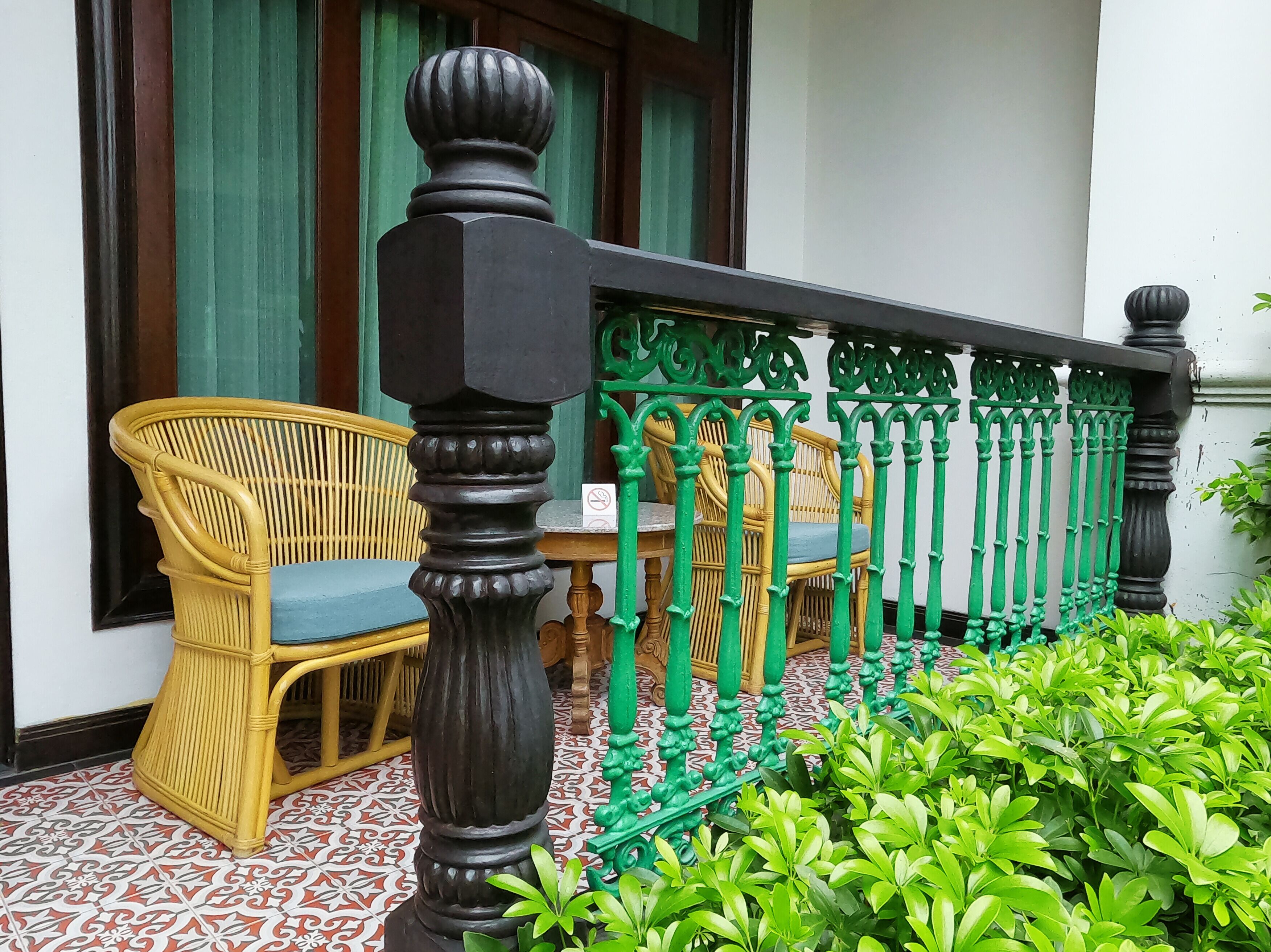 luxury king bed with spa bath and pool access | premium bedding, in-room safe, blackout curtains, iron/ironing board