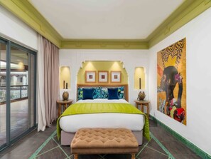 Royal Suite | Premium bedding, minibar, in-room safe, desk -  Jaal Riad Resort  (Marrakech)