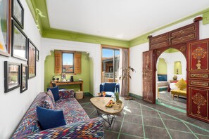 Flat-screen TV -  Jaal Riad Resort  (Marrakech)