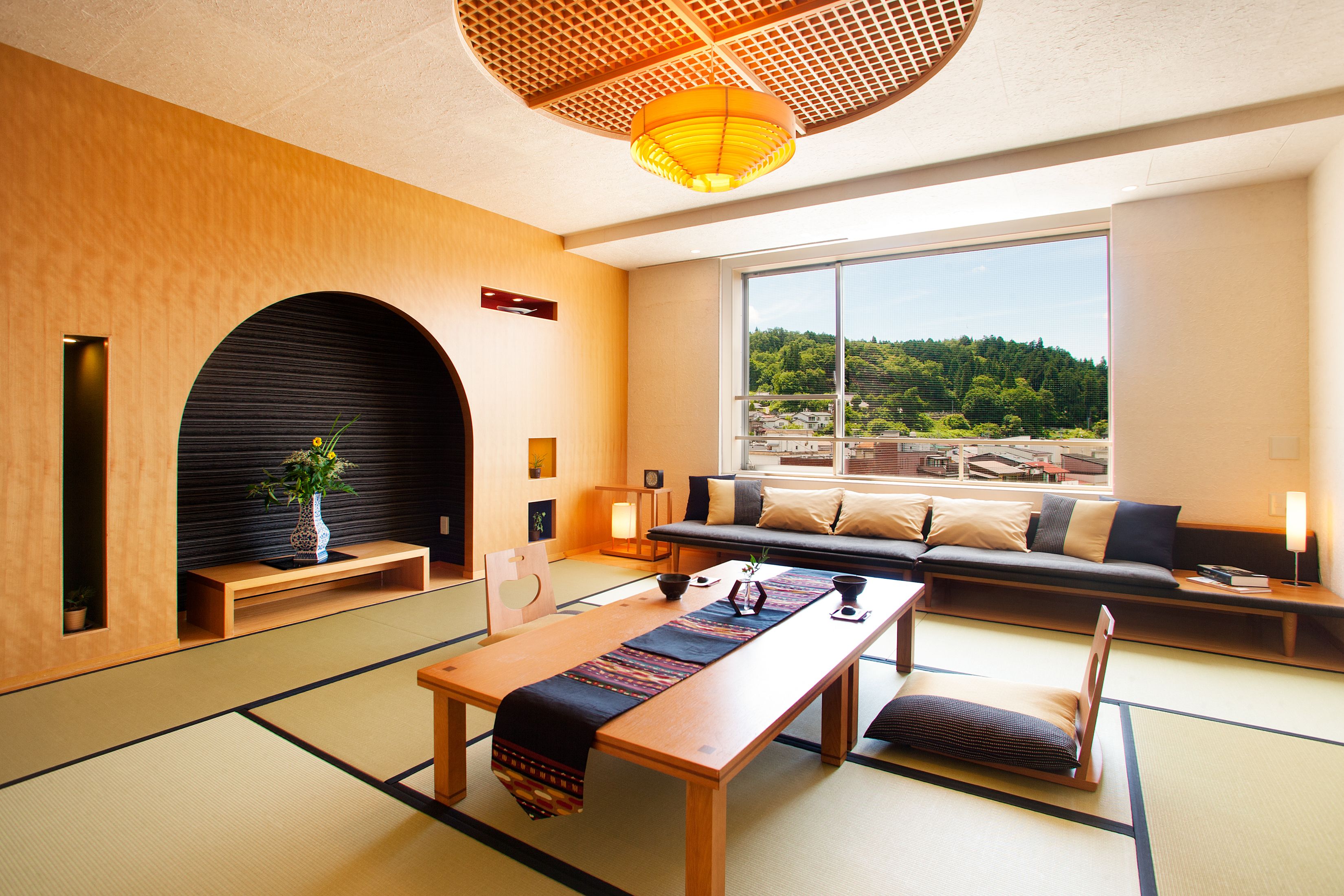 객실에서 보이는 전망