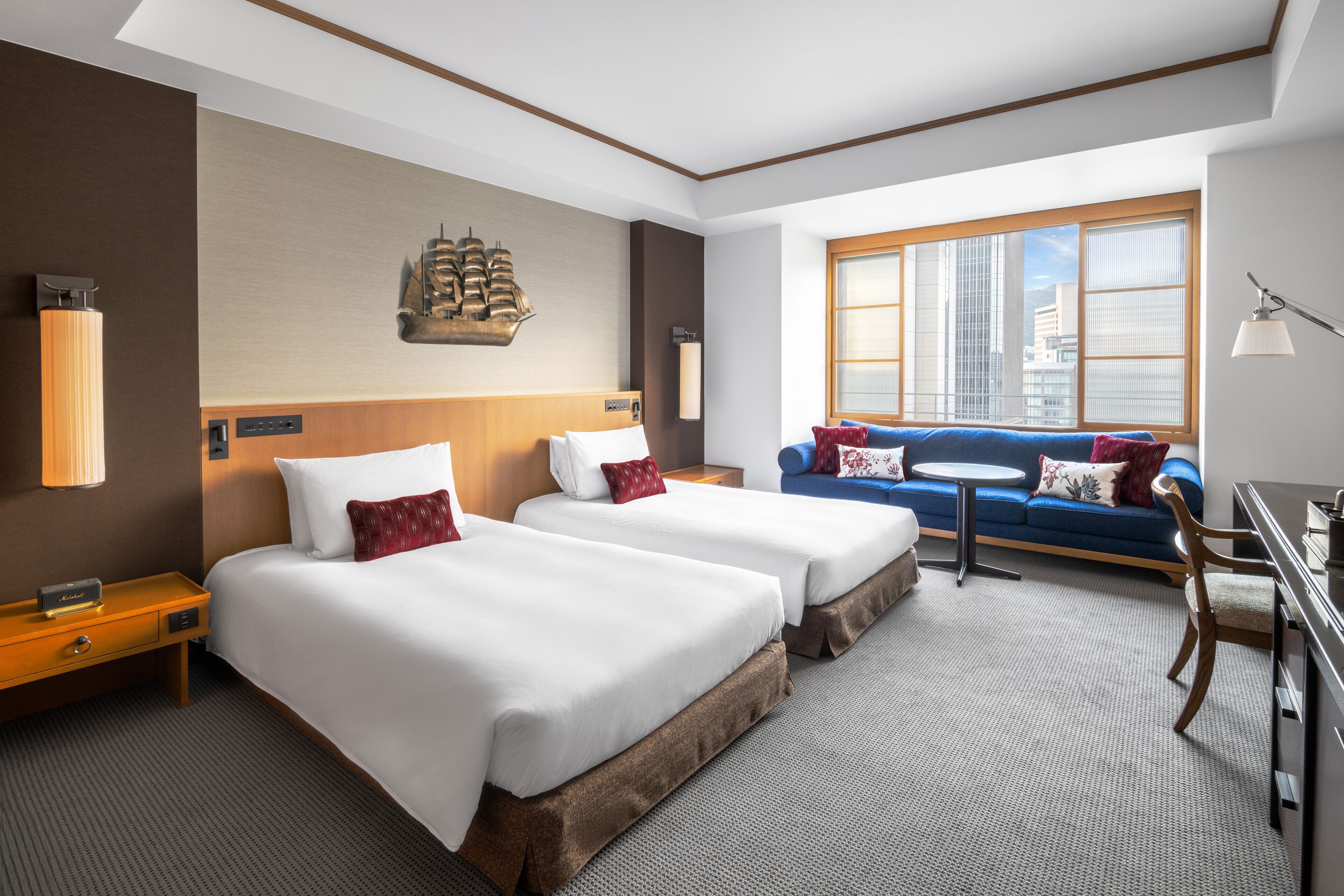 Standard Twin Room, Non Smoking, City View (8-11Floor) | Premium bedding, down comforters, in-room safe, desk