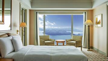 In-room safe, desk, blackout curtains, iron/ironing board