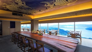 Breakfast, lunch, dinner served; French cuisine